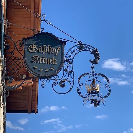 Hotel Gasthof Kroenele Lustenau Bagian luar foto